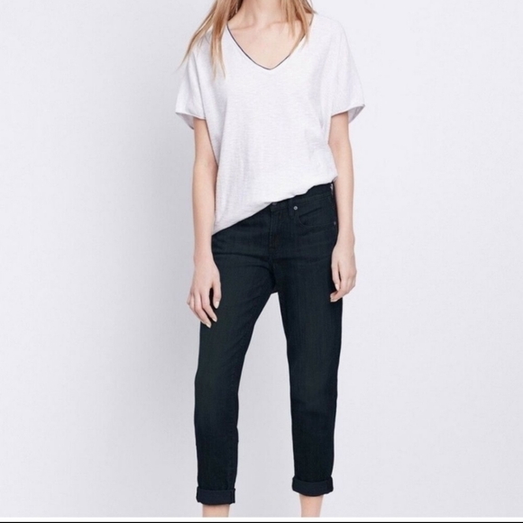 Vince Denim - NEW Vince Mason Relaxed Rolled Jeans Od Blue Wash